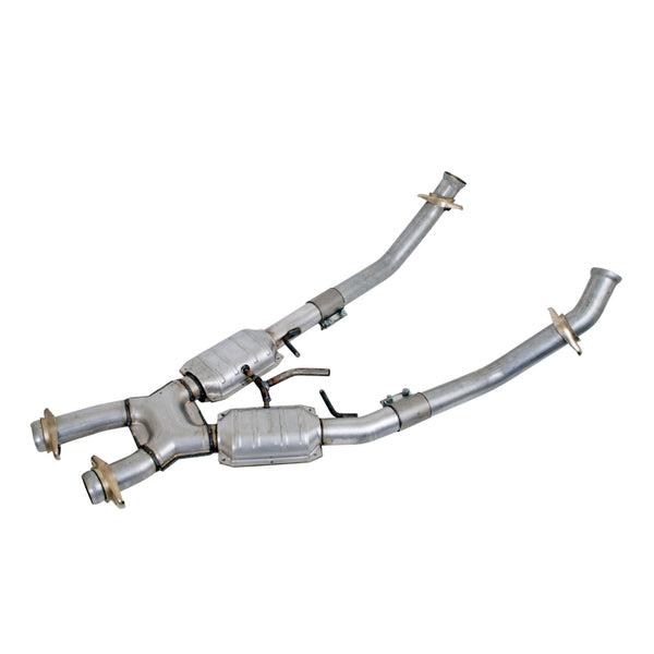 BBK High-Flow Catted X-Pipe 2.5in for 1994-1995 Ford Mustang 5.0