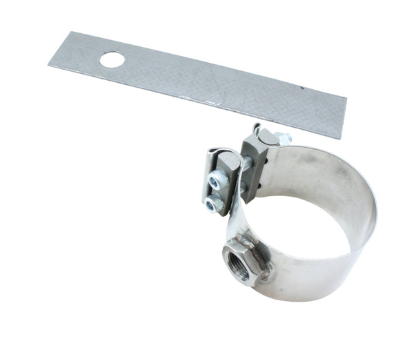 AEM No-Weld O2 Sensor Mount Clamp-On Bung (M18 x 1.5) for 2.753.0in Exhaust Pipe