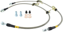 Load image into Gallery viewer, StopTech 11-17 Lexus CT200h Stainless Steel Front Brake Lines