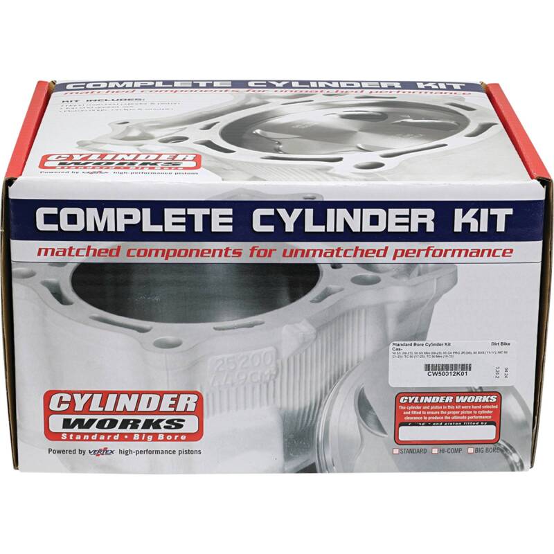 Cylinder Works 21-23 Gas-Gas MC 50 50cc Standard Bore Cylinder Kit