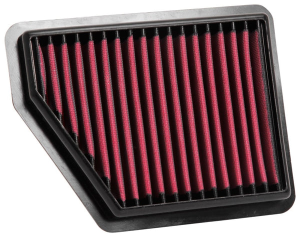 AEM DryFlow Drop-In Air Filter 28-50045 for Honda Civic 2016-2025 (Non Type-R) 2.0L L4 F/I - Red Panel