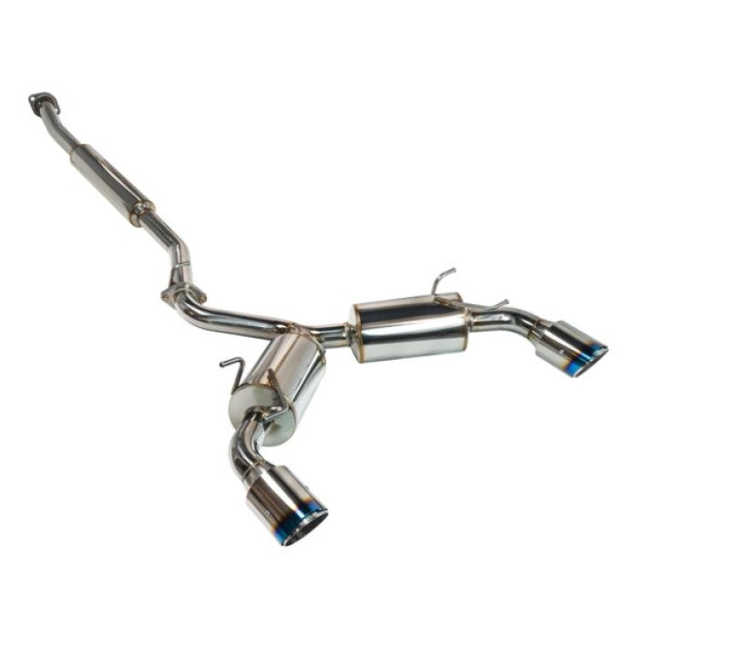 REMARK Elite Spec CatBack Exhaust, Toyota GR86 / Subaru BRZ 2022+, Burnt Stainless Tip Cover