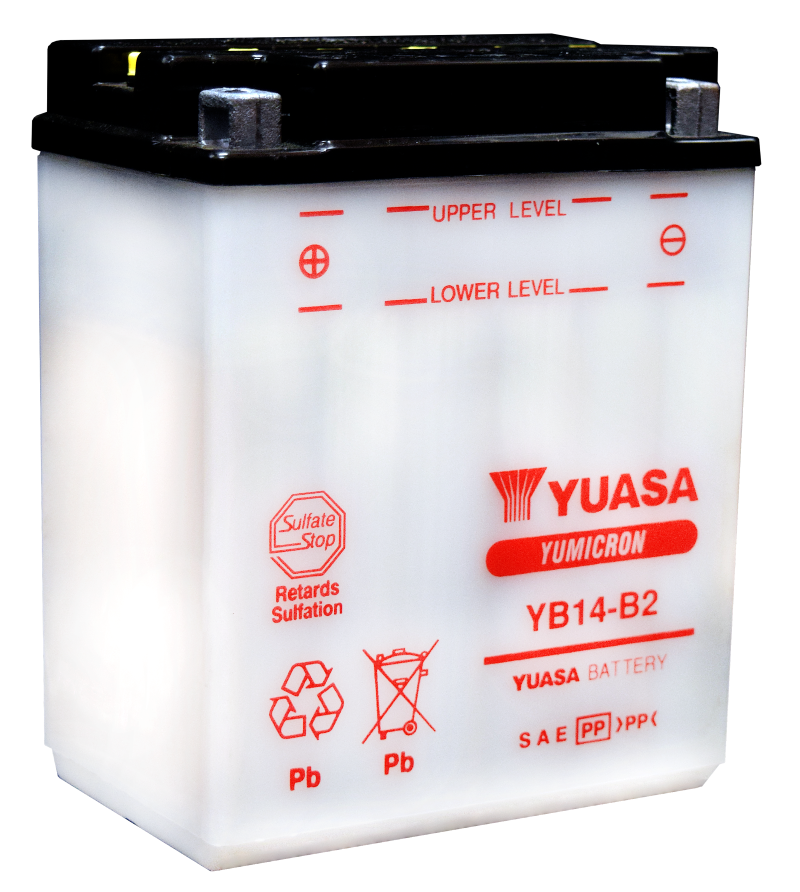 Yuasa YB14-B2 Yumicron CX 12-Volt Battery