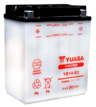 Load image into Gallery viewer, Yuasa YB14-B2 Yumicron CX 12-Volt Battery