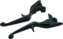 Load image into Gallery viewer, Kuryakyn Trigger Lever Set 08-13 Touring Cable Gloss Black