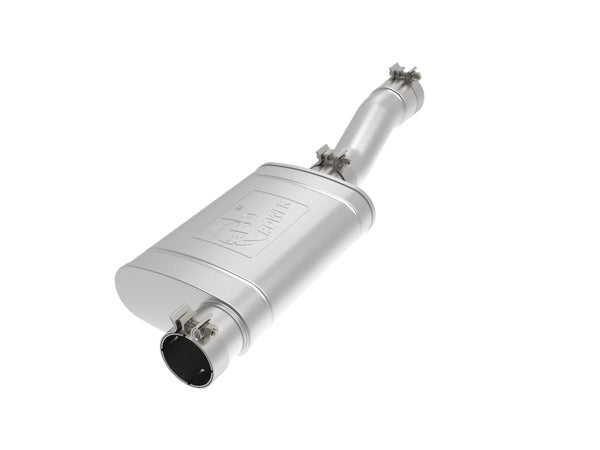 aFe Apollo GT Series 409 Stainless Steel Muffler Upgrade Pipe - GM Silverado/Sierra 1500 V8 5.3L (2019-2025)