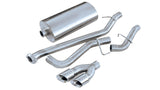 Corsa 1999-2006 GMC Sierra Reg. Cab/Short Bed 1500 4.8L V8 Polished Sport Cat-Back Exhaust