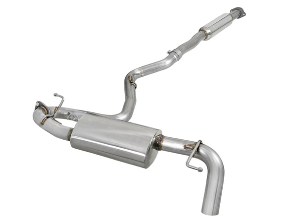aFe POWER Takeda 2.5in 304 SS Cat-Back Exhaust System for Subaru Crosstrek 2018-2019 H4-2.0L