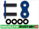 RK Chain BB525ZXW-RIVET - Blue