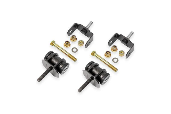 BMR Delrin Motor Mount Kit for 1997-2004 Chevrolet C5 Corvette (Including Z06) - Black Hammertone