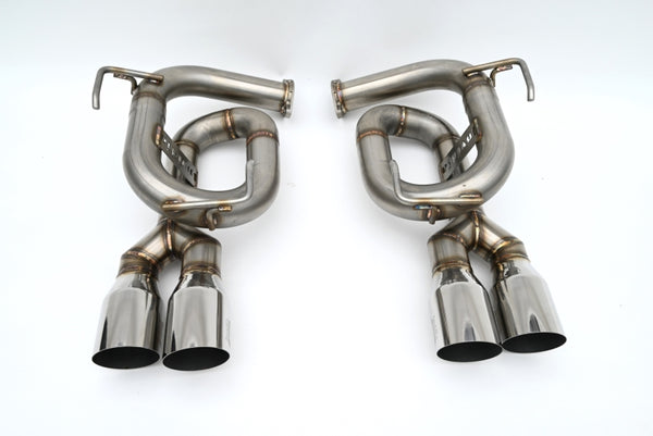 Invidia Axle-Back Exhaust for 2022+ Subaru WRX - Twin Loop, 3.5in Stainless Steel Tip