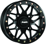 DragonFire Racing Typhon Wheel 14X7 4/156+10 5+2 Machined Black