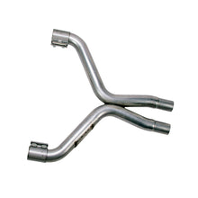 Load image into Gallery viewer, BBK 11-14 Mustang 3.7 V6 High Flow X Pipe With Catalytic Converters - 2-1/2