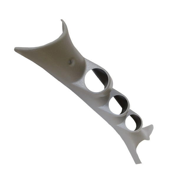 AutoMeter Triple 52mm A-Pillar Gauge Pod - Taupe - Dodge Ram 1500 (2002) & Ram (2003-2008)