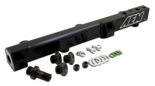 AEM High Volume Fuel Rail Honda Accord/Prelude 19902001 Up to 1000 HP (25-104BK)
