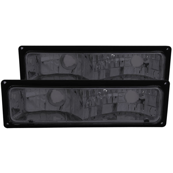 ANZO Euro Smoke Parking Lights (Pair) for 19881998 Chevrolet C1500