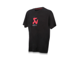 Akrapovic Mens Logo Black T-Shirt - Small