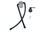 J&L 19-25 Chevrolet Silverado/GMC Sierra 1500 5.3L V8 Driver Side Oil Separator 3.0 - Clear Anodized