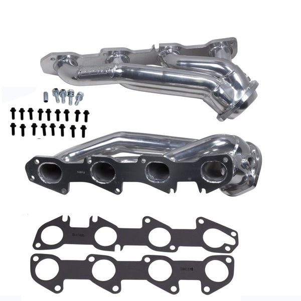 BBK Shorty Tuned Length Exhaust Headers 1-3/4in Silver Ceramic for 2009-2020 Dodge Challenger 5.7L Hemi