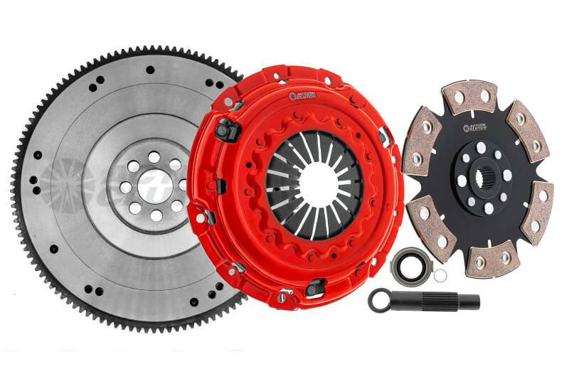 Action Clutch 12-15 Honda Civic Si 2.4L (K24Z7) Stage 4 Clutch Kit (1MD) w/OE-HD Flywheel