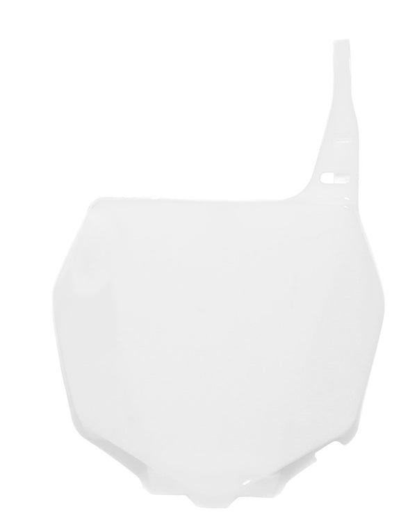 Acerbis Front Number Plate White - Suzuki RM 2001-2008 / RMZ250 2007-2009 / RMZ450 2005-2007