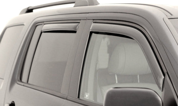 AVS In-Channel Window Deflectors Smoke 4pc for 2002-2006 Cadillac Escalade