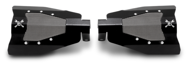 Burly Brand H-D Titan Hand Guards - Cable Clutch - Black