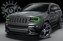 Load image into Gallery viewer, Oracle 1421 Jeep Grand Cherokee Dynamic Headlight DRL Upgrade Kit  ColorSHIFT Dynamic SEE WARRANTY