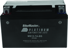 Load image into Gallery viewer, BikeMaster AGM Battery - MS12-7A-BS