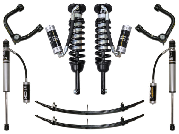 ICON Stage 4 Suspension System for 05-15 Toyota Tacoma (0-3.5in) & 2016+ Tacoma (0-2.75in) w/Tubular UCA