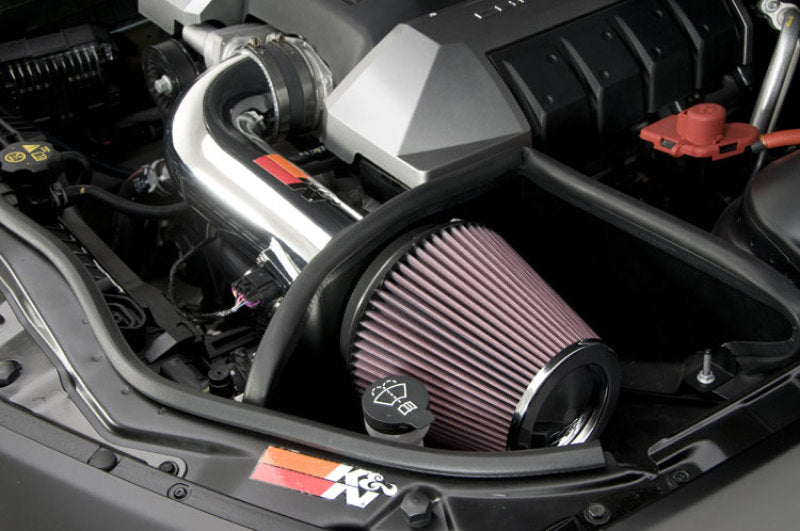 K&N 10 Camaro 6.2L V8 Polished Typhoon Short Ram Intake