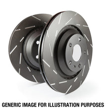 Load image into Gallery viewer, EBC 08-10 BMW 128 3.0 USR Slotted Front Rotors