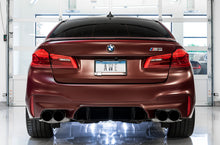 Load image into Gallery viewer, AWE Tuning 18-19 BMW F90 M5 SwitchPatch Cat-Back Exhaust- Black Diamond Tips