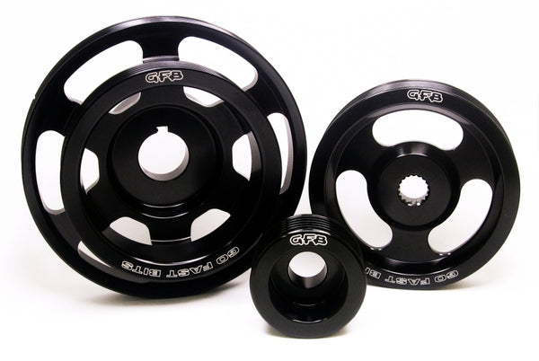GFB 08+ WRX/STi, 09+ Forester, 03-09 LGT 3-Piece Pulley Kit