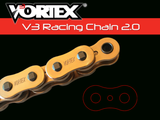 Vortex Racing V3 2.0 Chain 520SX3-116- Gold