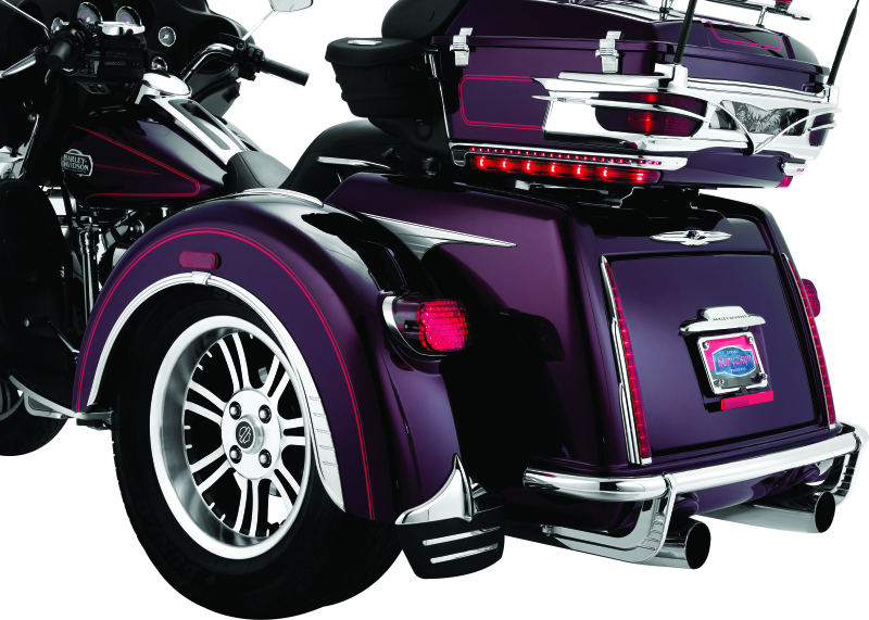 Kuryakyn Rear Fender Flares For Trikes Chrome