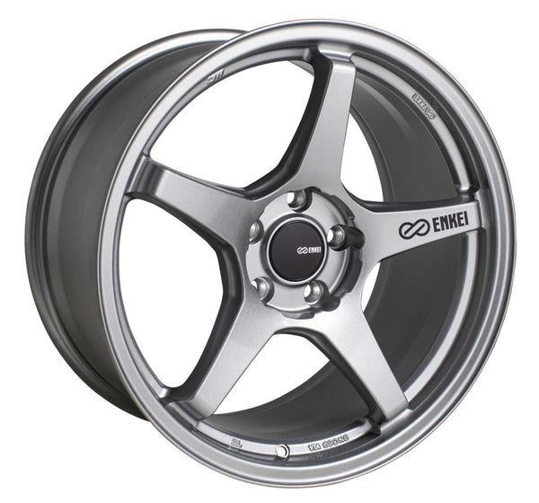 Enkei TS-5 Wheels 18x8.5, 5x114.3, 38mm Offset, 72.6mm Bore - Storm Grey