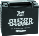 Twin Power YTX-20HL Shocker Battery Replaces H-D 65989-97A 310 CCA