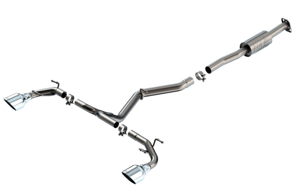 Borla Catback Exhaust for 22-23 Subaru BRZ/Toyota GR86 2.4L RWD - Polished Tips