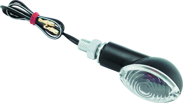 BikeMaster Ministalk Oval Marker Light - Black/Clear