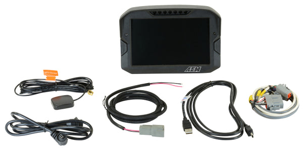 AEM CD-7 Carbon Fiber GPS-Enabled Digital Dash Race Display (CAN Input Only)