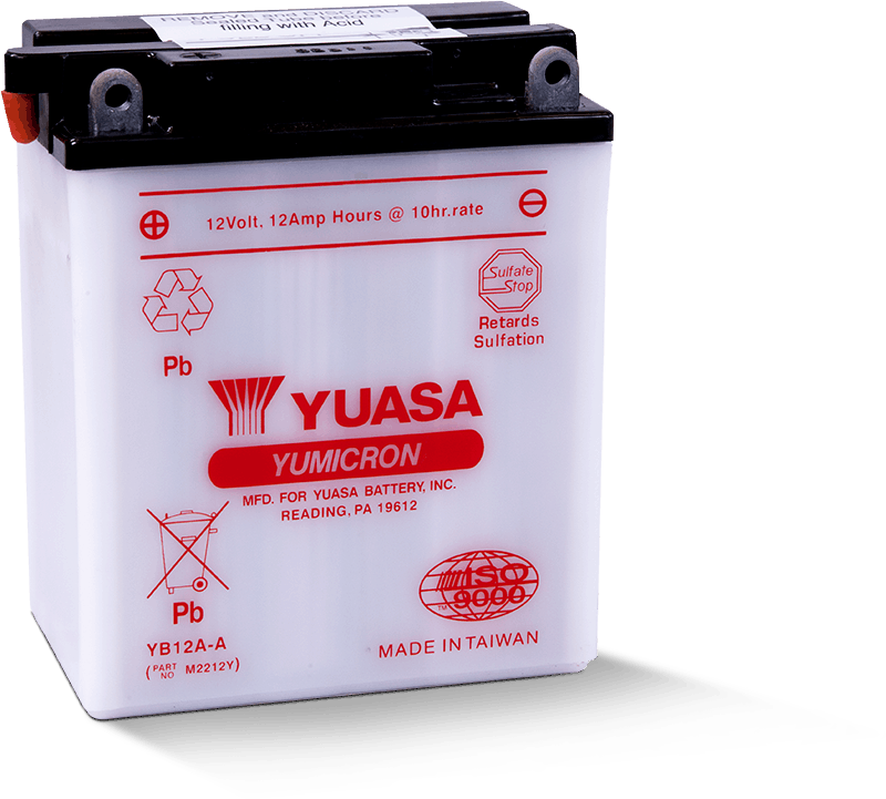 Yuasa YB12A-A Yumicron 12-Volt Battery