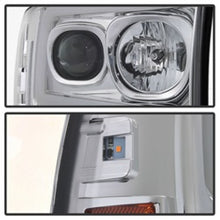 Load image into Gallery viewer, Spyder 99-04 Ford F-250 Super Duty Light Bar Projector Headlights - Chrome (PRO-YD-FF25099V2-LB-C)