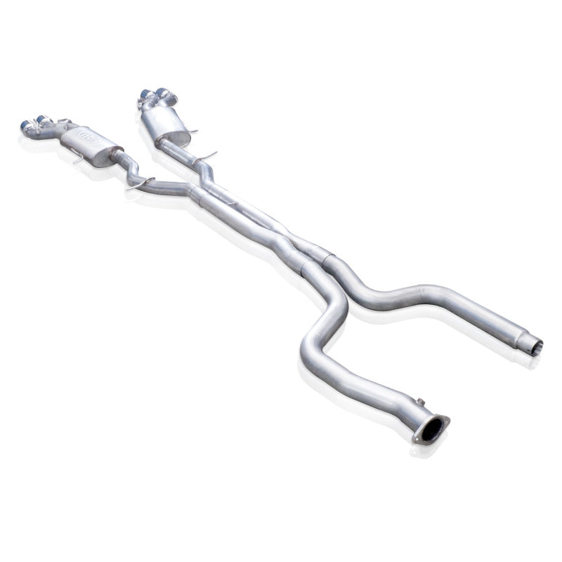 Stainless Works 2016-18 Cadillac CTS-V Sedan Catback System Resonated X-Pipe Dual-Mode Mufflers