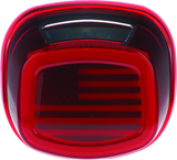 Kuryakyn Freedom Taillight Red Lens With License Light