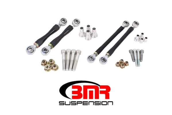 BMR Suspension Front & Rear Sway Bar End Link Kit for 2008-2017 Challenger - Black