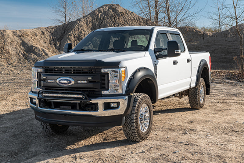 AVS 2023 Ford F250/350/450 Superduty Aeroskin II Low Profile Hood Shield - Textured Black