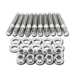 BLOX Racing SUS303 Stainless Steel Intake Manifold Stud Kit M8 x 1.25mm 55mm in Length - 8-piece