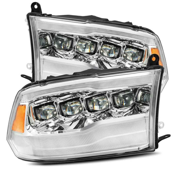 AlphaRex NOVA LED Projector Headlights w/ DRL (Chrome) for 20092018 Dodge Ram 1500HD