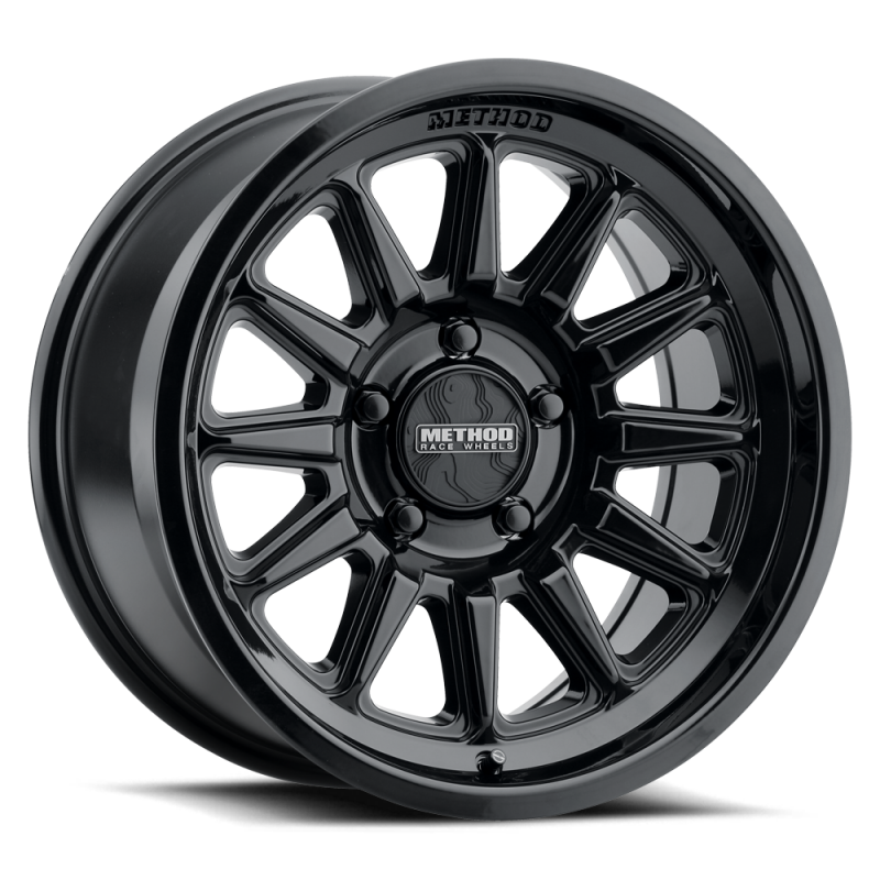 Method MR323 18x9 / 8x170 BP / 12ET / 5.44in BS / 130.81mm CB - Gloss Black Wheel